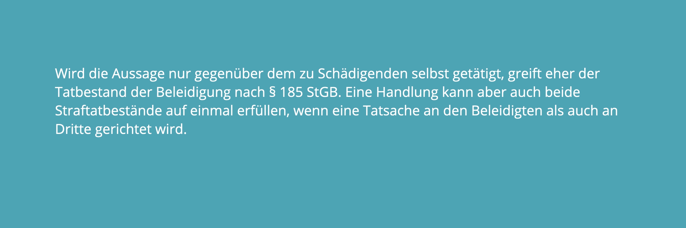 Anwaltliche Hilfe beim Vorwurf Verleumdung gem. § 187 StGB