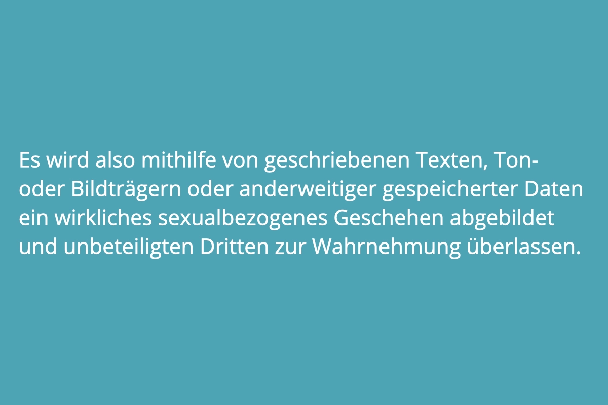 Besitz und Verbreitung kinderpornografischer Schriften § 184 StGB. Anwalt kann helfen, rufen Sie an!