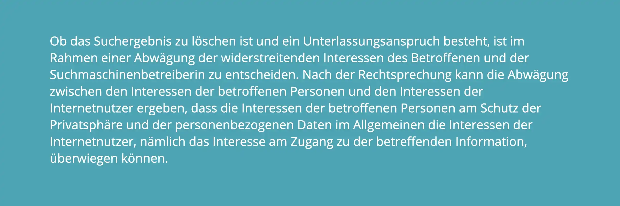 Google Ergebnis entfernen: Anwalt für Medienrecht hilft beim Löschen von Suchergebnis bei Google