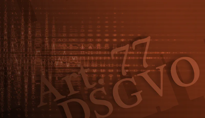 Art. 77 DSGVO
