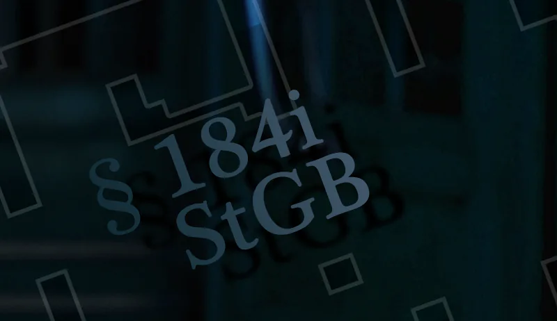 Paragraph 184i StGB